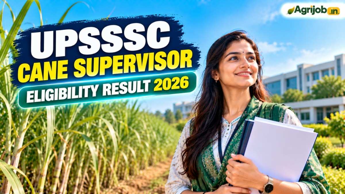 UPSSSC Cane Supervisor Mains Eligibility Result 2026