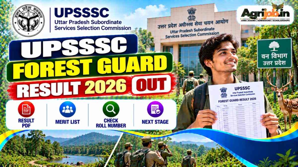 UPSSSC Forest Guard Result 2026 Out