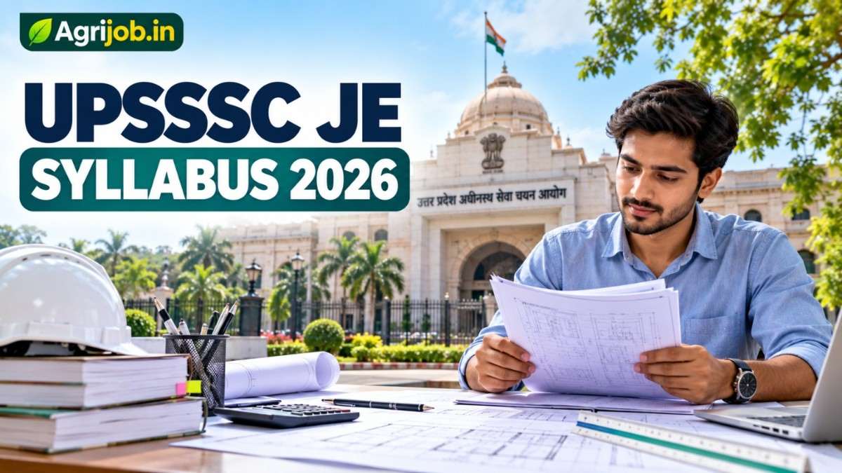 UPSSSC JE Syllabus 2026