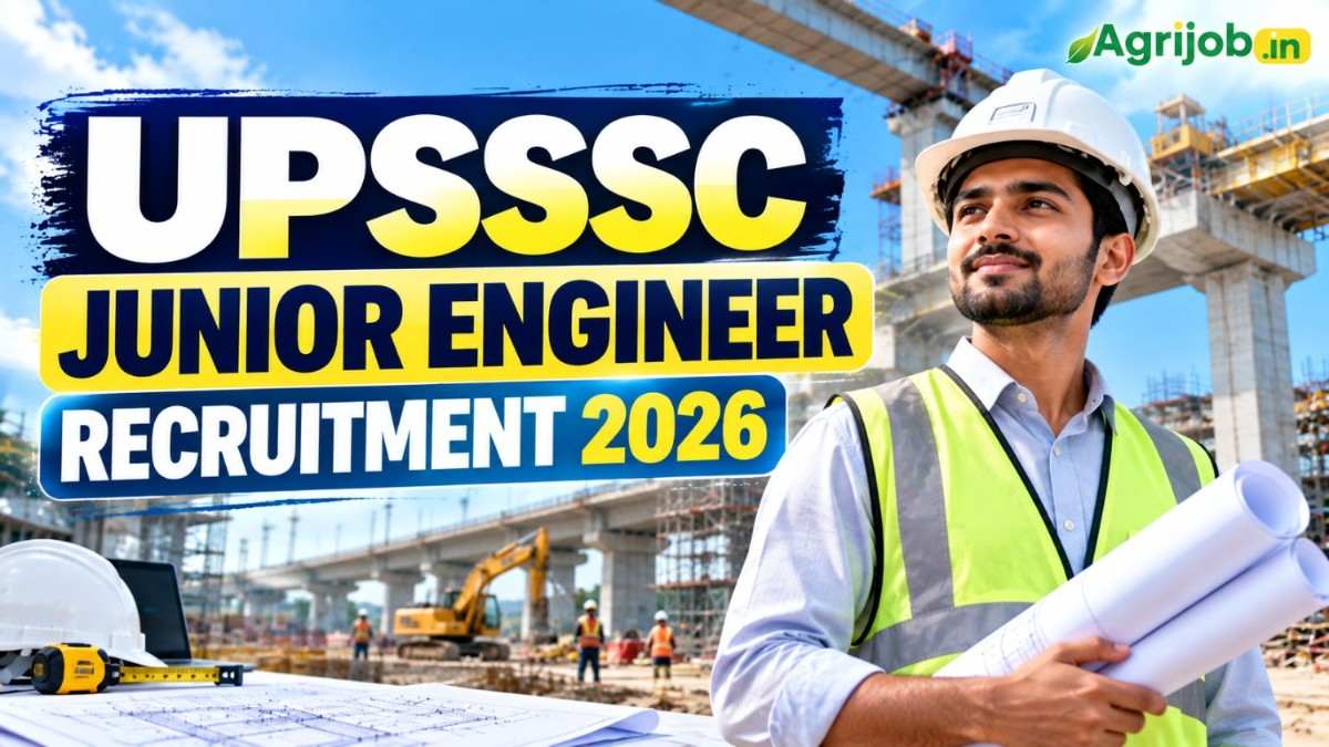 UPSSSC Junior Engineer Recruitment 2026