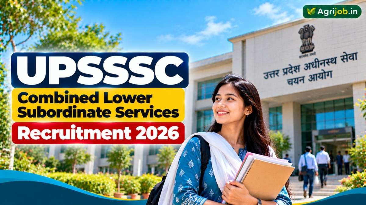 UPSSSC Combined Lower Subordinate Services 2026