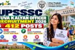 UPSSSC Yuva Kalyan Officer Recruitment 2026 – 412 Posts, Rs.92300 Salary