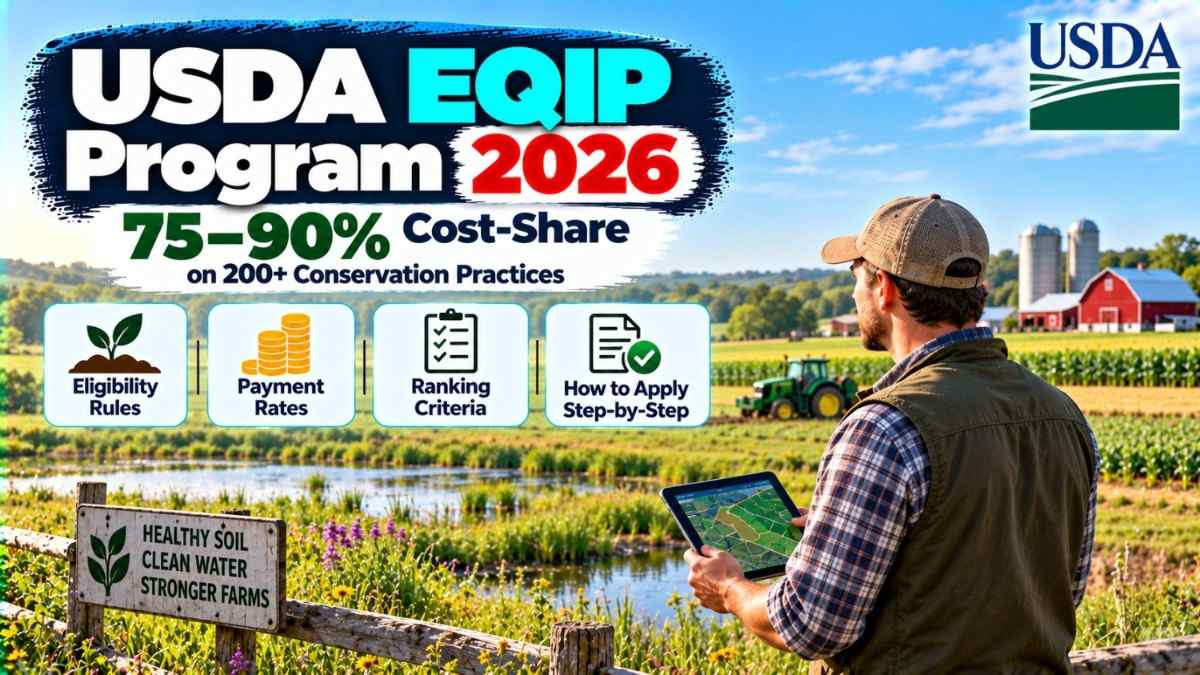 USDA EQIP Program 2026