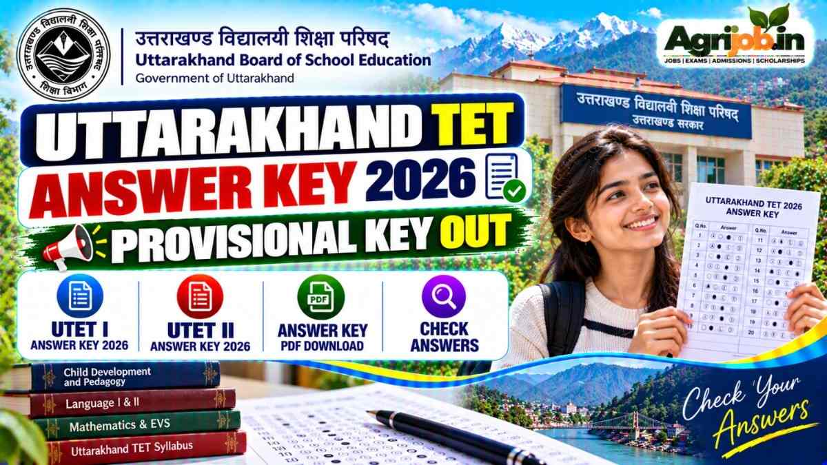 Uttarakhand TET Answer Key 2026