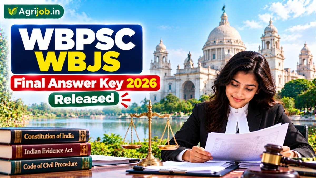 WBPSC WBJS Final Answer Key 2026 Released