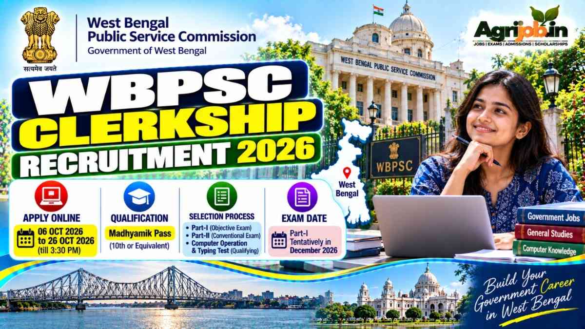 WBPSC Clerkship Recruitment 2026