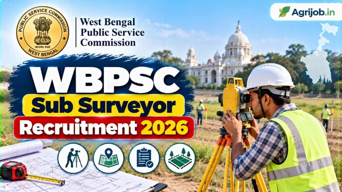 WBPSC Sub Surveyor Recruitment 2026